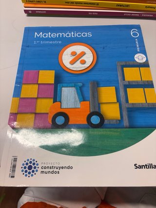 Libros de texto del colegio greenwich 6 Primaria.