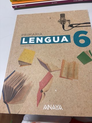 Libros de texto del colegio greenwich 6 Primaria.