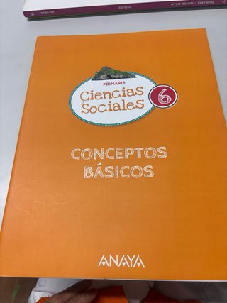 Libros de texto del colegio greenwich 6 Primaria.