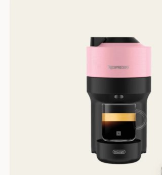 Cafetera Nespresso DeLonghi Rosa