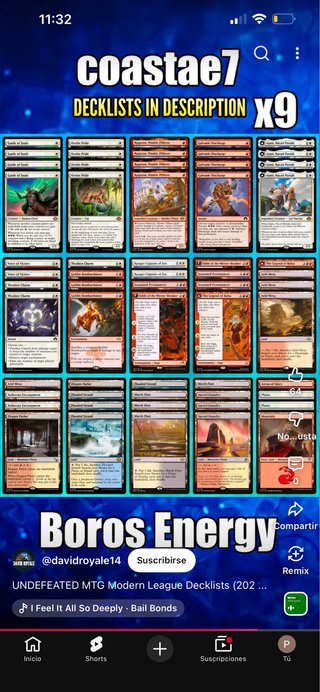 Mazo Magic: The Gathering Boros Energy