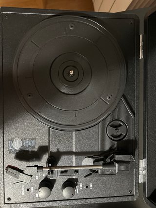 Tocadiscos Maletín Negro