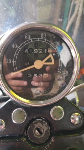 Suzuki TU250 color Gris