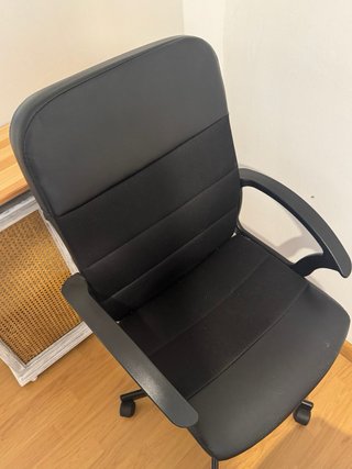 Silla de oficina IKEA Negra