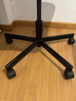 Silla de oficina IKEA Negra