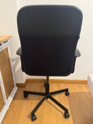 Silla de oficina IKEA Negra