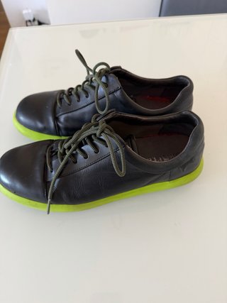 Zapatos Camper Negro/Verde Talla 43