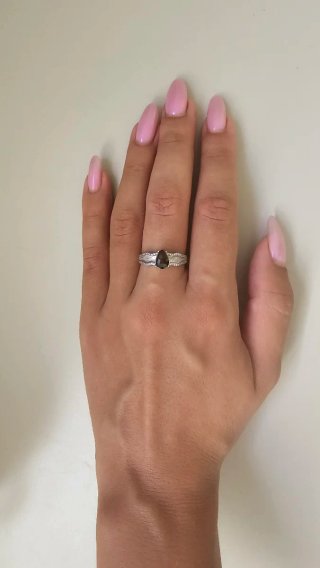 Anillo Plata de Ley Ammolita Multicolor