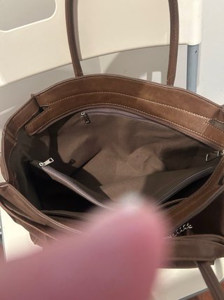 Bolso marrón oscuro