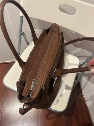 Bolso marrón oscuro