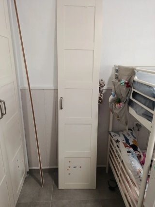 Puerta armario Ikea blanca