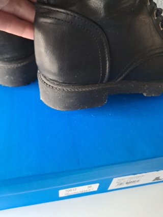 Botines Mustang Negros Mujer