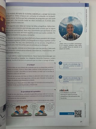 Lengua Castellana 1º Bachillerato – Vicens Vives