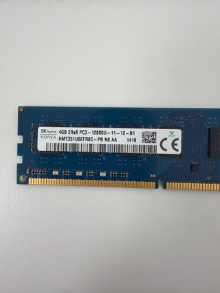 Memoria RAM SK Hynix 4GB PC3-12800U
