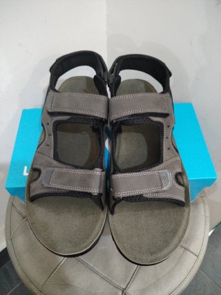 Sandali uomo n.44 strappo grigio
