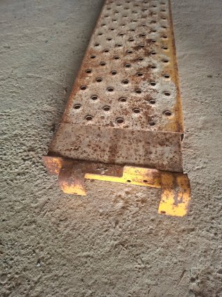 Plataforma de andamio metálica 3m