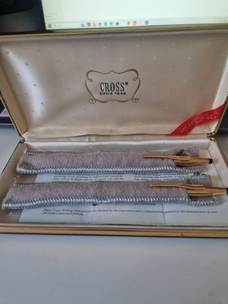 Pack Bolígrafo y Portaminas Cross Oro