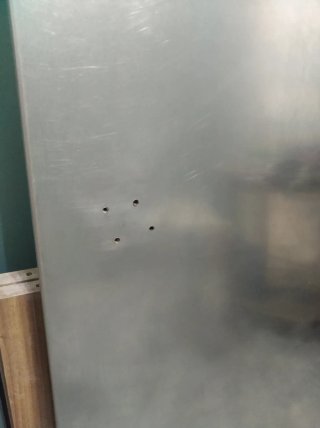 Tablero mesa de taller de acero inox