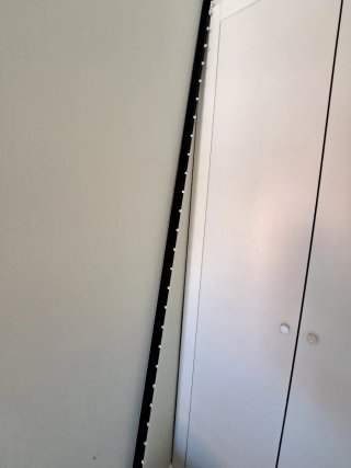 Riel Cortinas 250cm Leroy Merlin Nuevo
