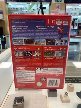 Caratula +Manual New Super Mario Bros Wii Nintendo