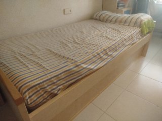 Cama nido madera chapada