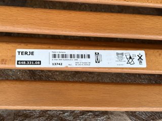 2 Sillas Plegables Madera Ikea Terje