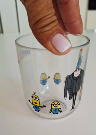 Bicchiere Nutella Minions Despicable Me