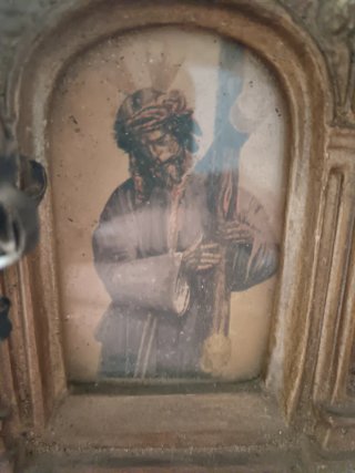 Retablo Cristo Gran Poder 1920 Escayola