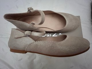 Zapato ceremonia niña beige