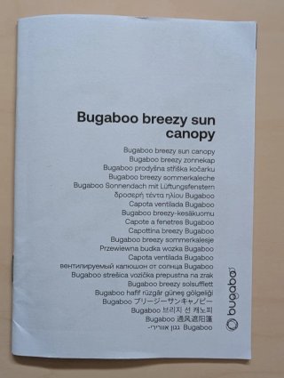 Capota Ventilada Bugaboo Camaleón 3 / Fox/Lynx