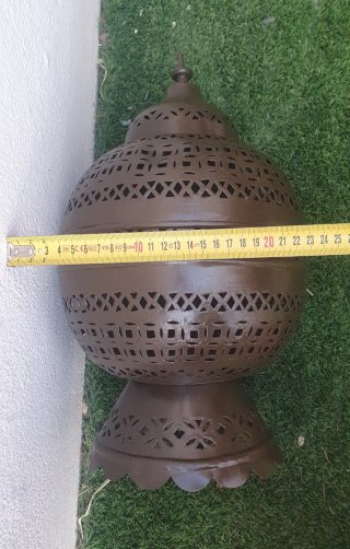 Lámpara Marroquí Metal.