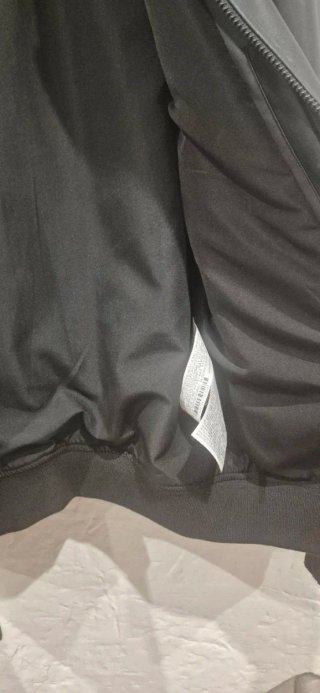 Cazadora polipiel Zara hombre negra