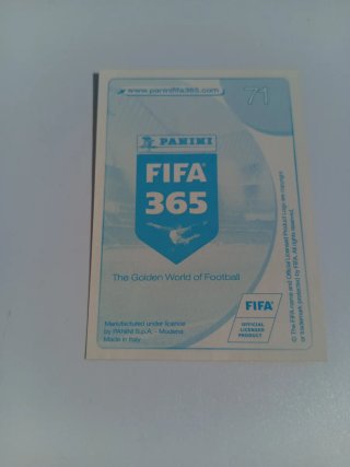 Messi Panini FIFA365 golden