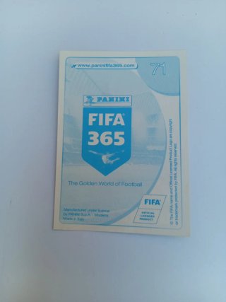 Messi Panini FIFA365 golden