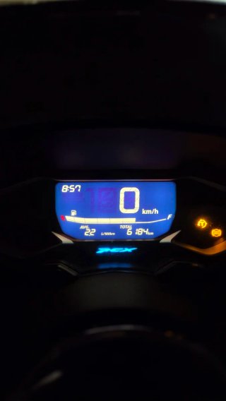 Honda PCX 2022 Negra - 6200km