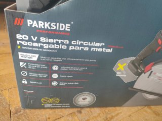 Parkside 20V Sierra Circular Metal (Sin Batería)