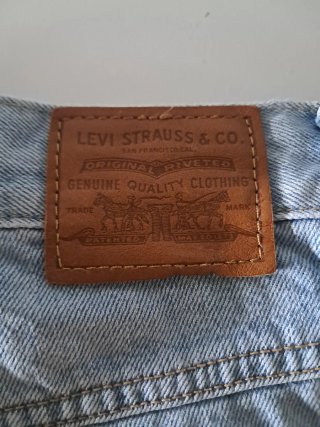 Shorts Vaqueros Levi's Azules