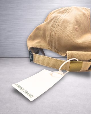 Gorra Pompeii Emilio beige arena algodón ajustable