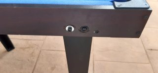 Mesa de billar y hockey 2 en 1