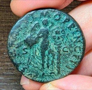 Sestercio Trajano 106 d.C. "Spqr Optimo Principi"