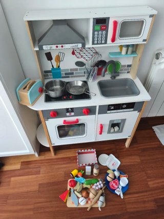 Cocinita Madera Lidl Playtive + Accesorios