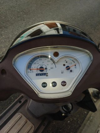 Ciclomotor Scooter Negro