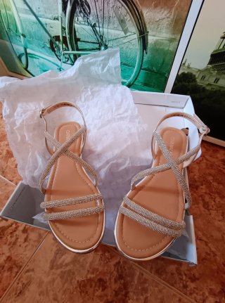 Sandalias CATWALK mujer plata