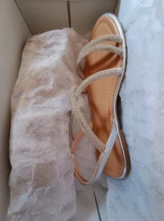 Sandalias CATWALK mujer plata