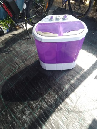 Lavadora portátil camping