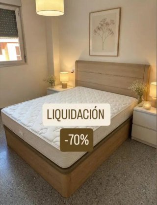 Canapé y colchón -70% Liquidación!!