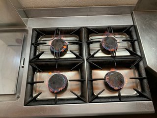 Cocina Profesional Charvet Gas y Plancha