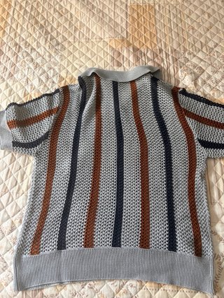 Polo de punto rayas hombre Talla L