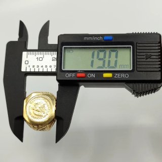 00750 ANILLO MONEDA MEXICANA DE ORO DE 18K