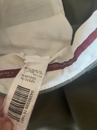 Pantalón Lana Emidio Tucci T 46